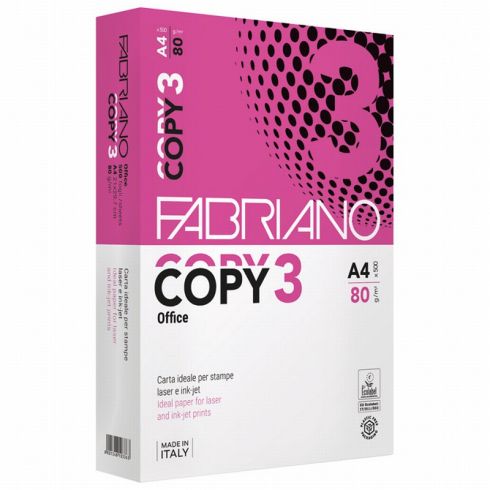 Хартия Fabriano Copy 3 А4 500 л. 80 g/m2