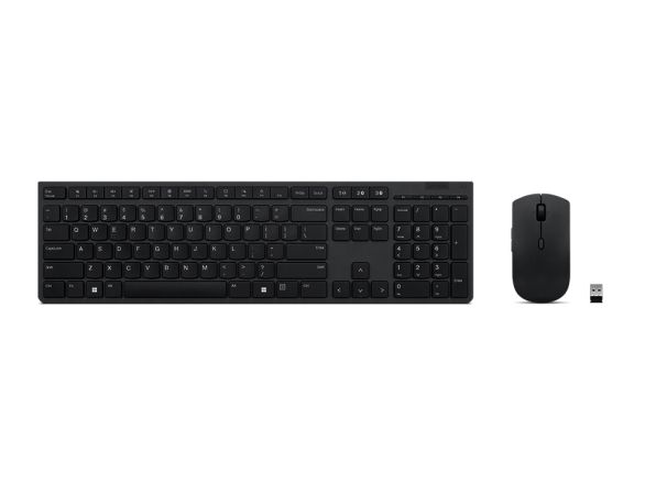 Комплект Lenovo Professional Wireless Rechargeable Combo Keyboard and Mouse-US Euro