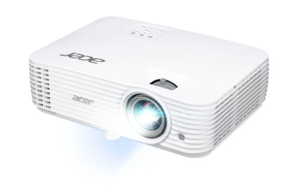 Мултимедиен проектор Acer Projector X1529Ki, DLP, 1080p (1920x1080), 4800Lm, Wireless dongle included, 1.1 optical zoom, 10000:1, HDMI*2, PC Audio mini jack x 1, RS232, DC Out (5V/1.5A, USB Type A) x 1, 10W Speaker, 2.9Kg