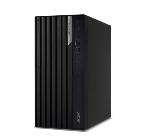 Настолен компютър Acer Veriton VM4720GT, Intel Core i7-14700 / up to 5.40GHz, 33MB, 2*32GB DDR5, 512GB SSD M.2, Intel UHD Graphics, GLAN&TPM Keyboard & Mouse USB, HDMI, DP,VGA, 4xUSB 3.2, 4xUSB 2.0, RJ-45, 300W (80PLUS Platinum), NO OS, 3Y Warranty