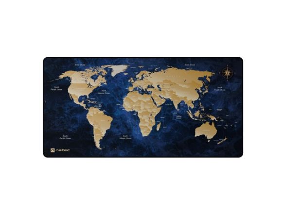 Подложка за мишка Natec Mouse Pad World Deep Map MAXI 800x400 mm