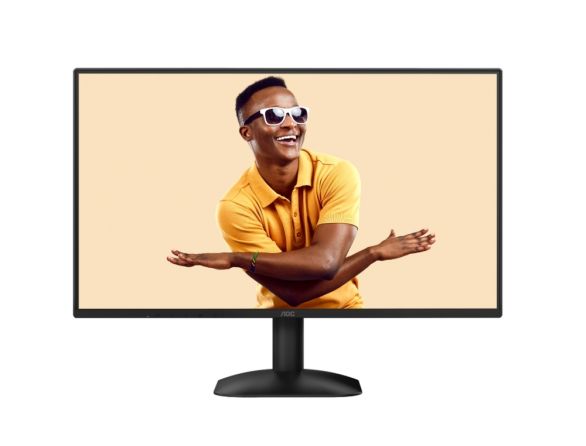 Монитор AOC 24B31H, 23.8" IPS WLED, 1920x1080@120Hz, 4ms GtG, 1ms MPRT, 300cd m/2, 1500:1, 20M:1 DCR, Adaptive Sync, FlickerFree, Anti Blue Light, Tilt, D-SUB, HDMI