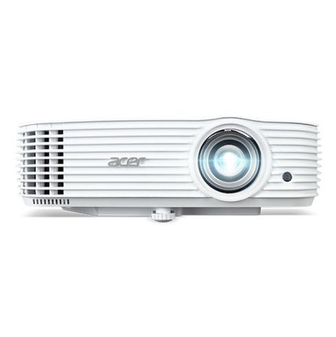 Мултимедиен проектор Acer Projector X1629HK, DLP, WUXGA (1920x1200), 4800 ANSI Lm, 10000:1, 3D, Auto Keystone, 24/7 operation, Low input lag,  AC power on, 2xHDMI/MHL, no VGA, RCA, RS232, DC Out (5V/1.5A), Audio in/out, 1x10W, 2.9kg, White++Logitech Wirel