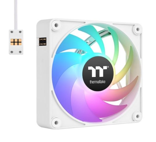 Вентилатор Thermaltake CT140 EX ARGB Sync PC Cooling Fan 3 Pack Magnetic Connect  White
