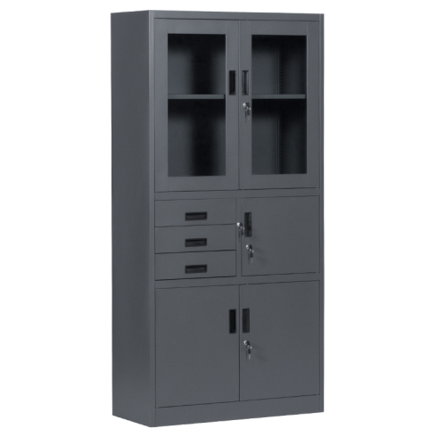 Метален шкаф Carmen CR-1240 E SAND - графит