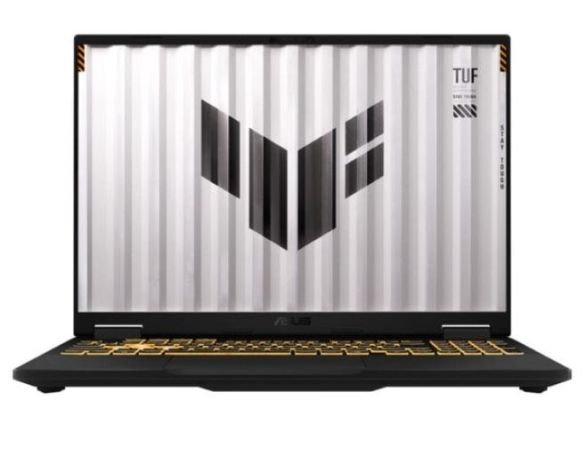 Лаптоп Asus TUF F16 FX608JH-RV010, Intel i5-13450HX 2.4 GHz 20M Cache, up to 4.6 GHz, 10 core 16" WUXGA (1920X1200), 16:10 Bend+300nits 16:9,144 Hz, 16GB DDR5 5200 so-dim, 512GB PCIe 4.0,RTX 5050 8GB GDDR6, Wi-Fi 6e,Backlit Chiclet Kbd 1-Zone RGB, no OS, 
