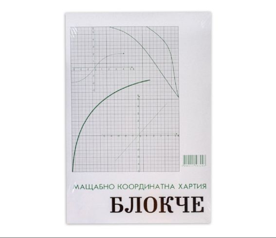 Блокче с милиметрова хартия Multiprint A4, 20 листа
