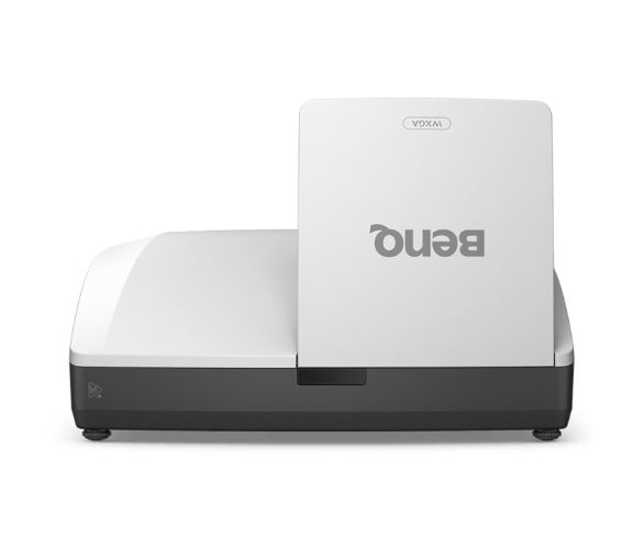 Мултимедиен проектор BenQ LW855UST, DLP, Ultra Short Throw, Laser, WXGA (1280x800), 3000000:1, VGA, HDMI, LAN, USB, Speaker 10W x2, Audio in/out, Wall Mount included WM04G4, IP6X dustproof, 6.5 kg. WHITE
