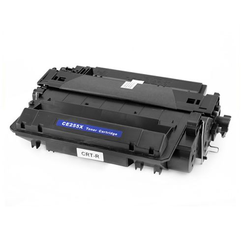Тонер касета универсална Black HP no. 55X CE255X CRG-724H Съвместим консуматив, голям капацитет 12 500 стр.