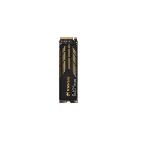 Твърд диск Transcend 2TB, M.2 2280, PCIe Gen5x4, NVMe 2.0, 3D TLC, with Dram (Graphene Heatsink)