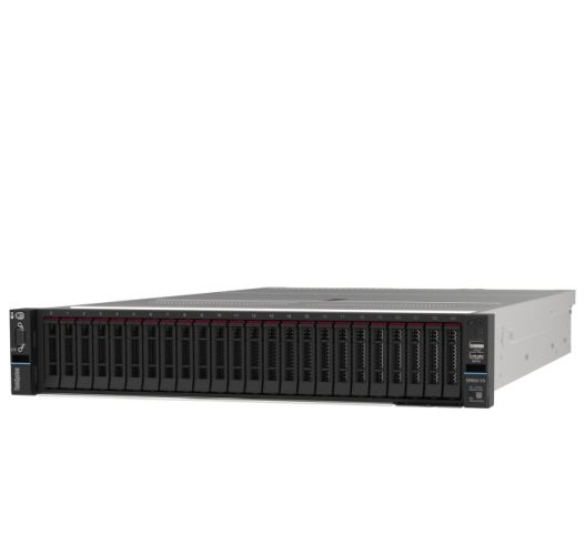 Сървър Lenovo ThinkSystem SR650 V3, Xeon Silver 4514Y (16C 2.0GHz 30MB Cache/150W), 32GB (1x32GB, 5600MHz 1Rx4 DDR5 RDIMM), 8 SAS/SATA, 940-8i 4GB, 1x1100W Titanium, 5 Standard Fans, XCC2 Platinum, Toolless V2 Rails