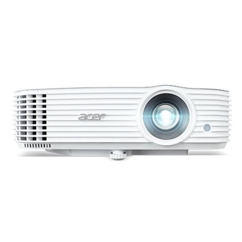 Мултимедиен проектор Acer Projector H6815BD, DLP, 4K UHD (3840 x 2160), 4000 ANSI, 10 000:1, HDR Comp., Blu-Ray 3D support, Auto Keystone, Low input lag, 2xHDMI, RS232, USB(Type A, 5V/1,5A), 1x3W, 2.88Kg, White+Acer T82-W01MW 82.5"+Logitech Wireless Prese