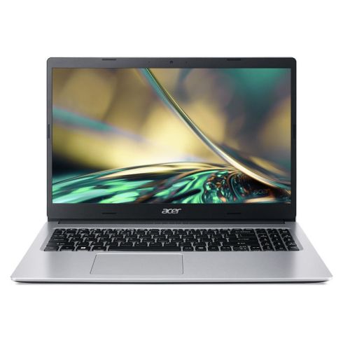 Лаптоп Acer Aspire 3, A315-44P-R8FG, AMD Ryzen 7 5700U (1.8GHz up to 4.3GHz, 8MB), 15.6" FHD IPS SlimBezel, AMD Radeon Graphics, 16GB DDR4, 512GB PCIe SSD, WiFi 6E, BT 5.1 , HD Camera, Silver, No Os