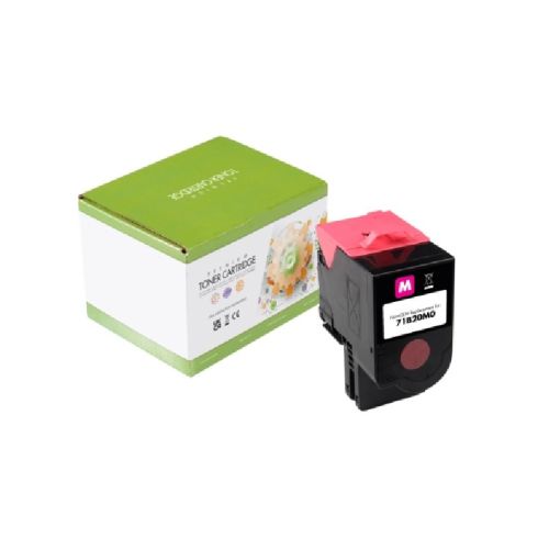 Тонер касета Static Control Magenta Lexmark 71B20M0 SUPER PREMIUM Съвместим консуматив, стандартен капацитет 2 300 стр.