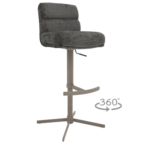 Бар стол VANDRA - графит 93