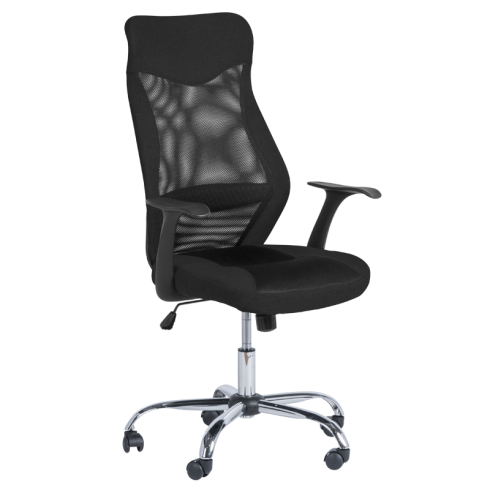 Президентски офис стол Carmen 7528 - черен