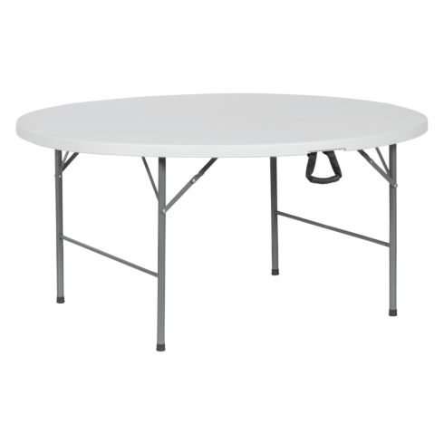 Сгъваемa кетъринг маса Carmen 9946 - бяла