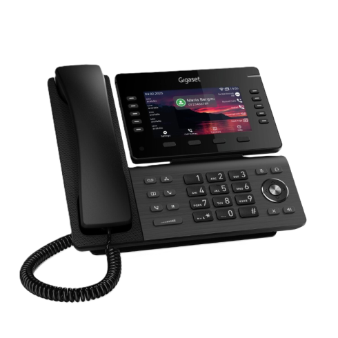 VoIP телефон Gigaset P850W IP PRO - черен
