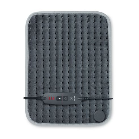 Термоподложка Beurer HK SE Cosy and soft heat pad;  3 temperature settings, automatic switch off after 90 min; washable on 30°; Gray