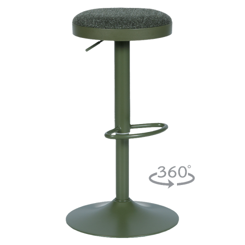 Бар стол BARACO - тъмнозелен