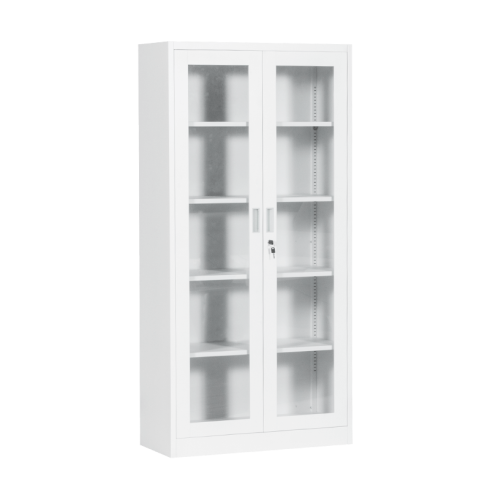 Метален шкаф Carmen CR-1238 E J - бял