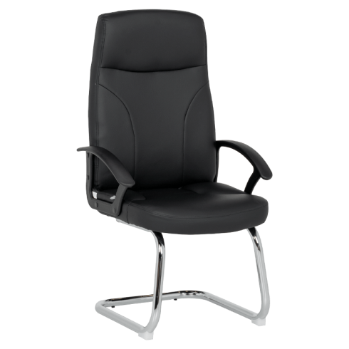 Посетителски стол 7101 - черен