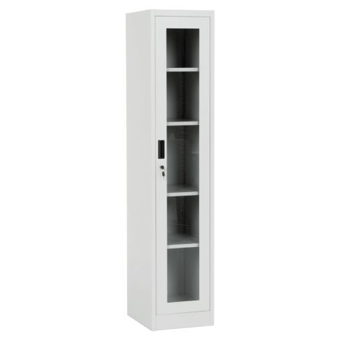 Метален шкаф Carmen CR-1001 J - сив