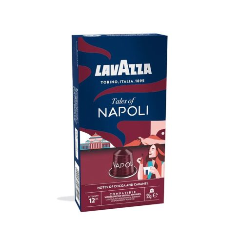 Кафе капсула Lavazza Tales of Napoli 10 бр., съвместими с Nespresso