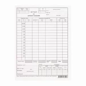 Отчет за дневните продажби Вестник, 2/3А4 100 л.