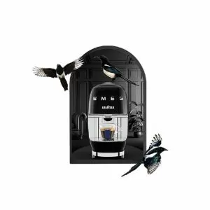Кафемашина LAVAZZA A MODO MIO My Way SMEG Черен