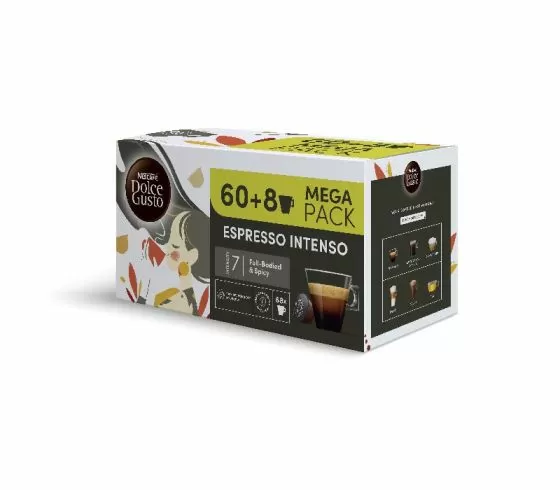 Кафе капсула NESCAFE® Dolce Gusto® Espresso Intenso 68 бр.