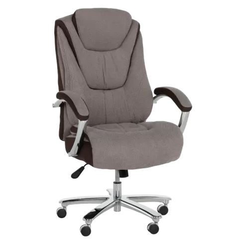 Президентски офис стол Carmen 6201 - кафяв