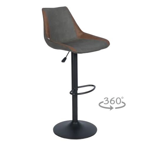 Бар стол GROVE - тъмносив