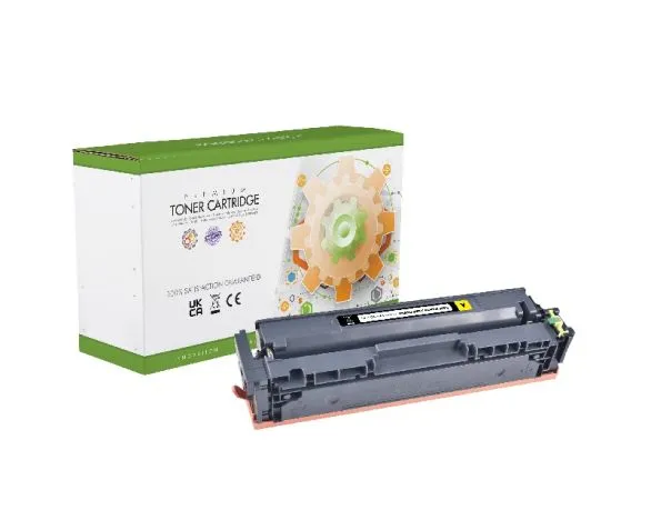 Tонер касета Static Control Yellow Canon CRG-075H SUPER PREMIUM Съвместим консуматив, голям капацитет 2 500 стр.