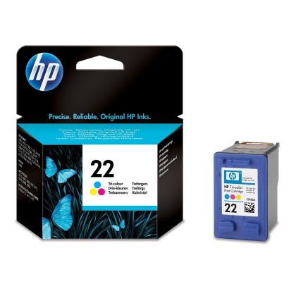 Консуматив HP 22 Tri-color Inkjet Print Cartridge