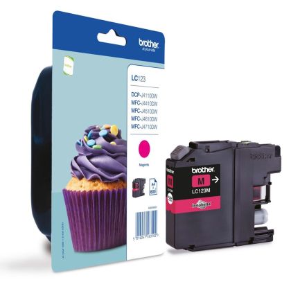 Консуматив Brother LC-123 Magenta Ink Cartridge for MFC-J4510DW