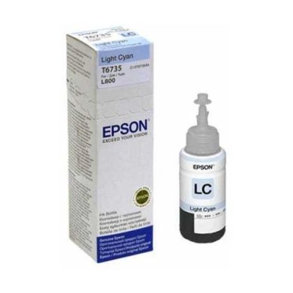Консуматив Epson T6735 Light Cyan ink bottle, 70ml