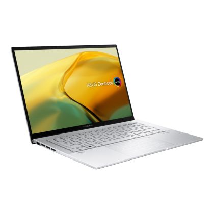 Лаптоп Asus Zenbook OLED UX3402ZA-OLED-KM522W, Inteli5-1240,  1.7 GHz (12M Cache, up to 4.4 GHz, 4P+8E core, 14" 2.8K (2880 x 1800) OLED 16:10, DDR5 16GB(ON BD.),512 GB PCIEG4 SSD, Num Pad, Winows 11, Aqua Celadon