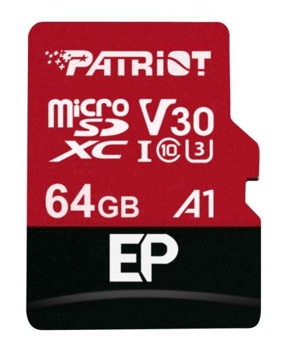 Памет Patriot EP Series 64GB micro SDXC V30