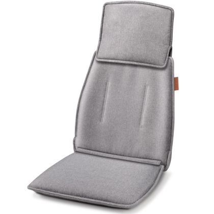 Масажор Beurer MG 330 Shiatsu massage seat cover grey - 4-head massage system, 4D massage heads, Spot function, 2 intensity levels, Ergonomic shell-shaped seat, Solid back cover, Easy-care material