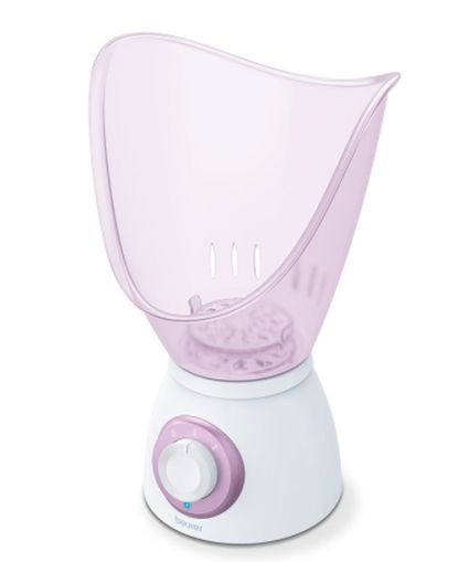 Сауна Beurer FS 60 Facial Sauna and Steam Inhale + Beurer HT 10 Ionic hair brush orange-yellow