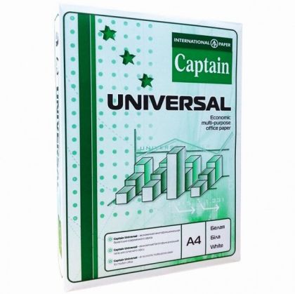 Хартия Captain Universal A4 500 л. 80 g/m2