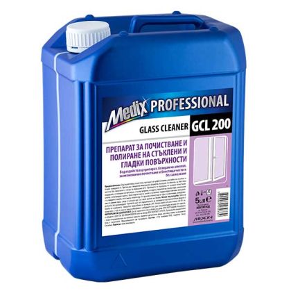 Почистващ препарат за прозорци Medix Glass ProfessionalПълнител 5 l Lilac