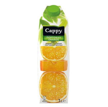 Сок Cappy100% Портокал 1 l