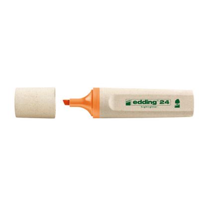 Текст маркер Edding 24 Ecoline Скосен връх 2-5 mm Оранжев