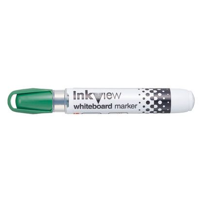 Маркер за бяла дъска Uni InkView PWB-202Объл връх 1.8-2.2 mm Зелен