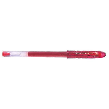 Гел химикалка Pilot Super Gel0.7 mm Червена