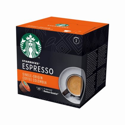 Кафе капсула Starbucks Coffee Colombia 12 бр., съвместими с Dolce Gusto