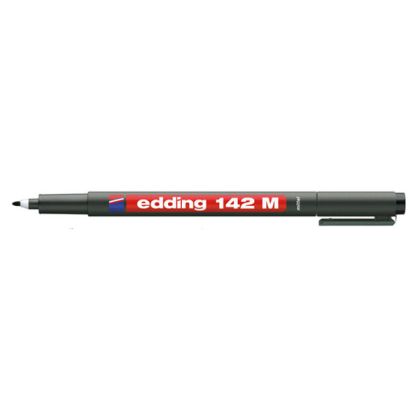 Универсален перманентен OHP маркер Edding 142M 1.0 mm Черен