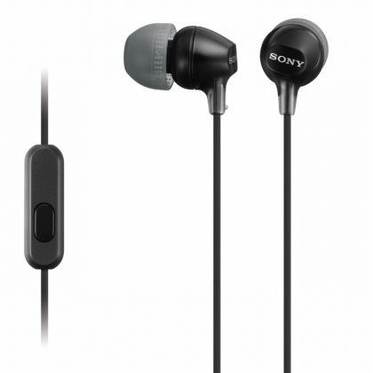 Слушалки Sony Headset MDR-EX15AP Черни